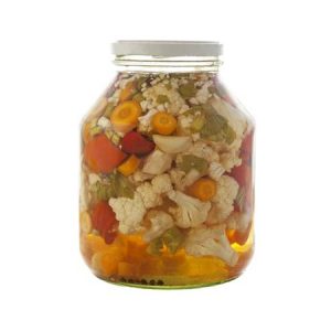 خرید اینترنتی ترشی مخلوط گل کلمی