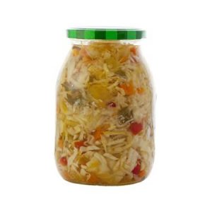 خرید اینترنتی ترشی مخلوط گل کلمی ریز