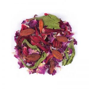 خرید اینترنتی دمنوش گیاهی مخلوط چای ترش - گل رز - گوجی بری - به لیمو