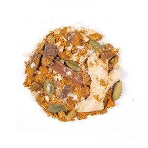 خرید اینترنتی دمنوش گیاهی مخلوط وانیل - دارچین - زنجبیل - هل - زردچوبــه
